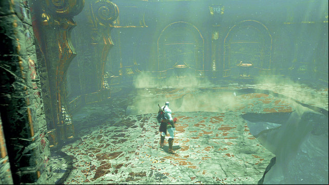 Return to the chamber with gas and sniff it - Soul of Hades - Chapter 11: Delphi Catacombs - God of War: Ascension - Game Guide and Walkthrough