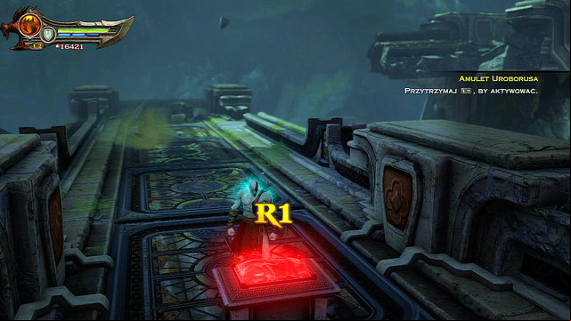 Jump on it and then onto a bridge on left - Walkthrough - Chapter 13: age to Delphi - God of War: Ascension - Game Guide and Walkthrough