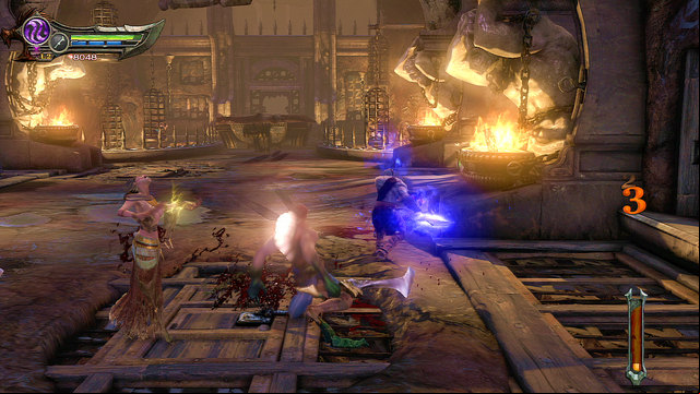 Here, youll fight Witch and then Medusa - Walkthrough - Chapter 17: Martyrs Chamber - God of War: Ascension - Game Guide and Walkthrough
