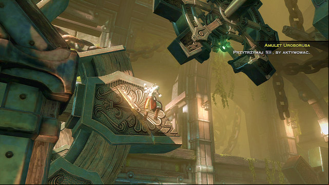 Decay the great chain - Inside of the statue - Chapter 18: Delos Landing - God of War: Ascension - Game Guide and Walkthrough