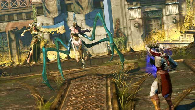 In the next phase, you fight two Furies at once - Walkthrough - Chapter 20: The Gauntlet of Apollo - God of War: Ascension - Game Guide and Walkthrough