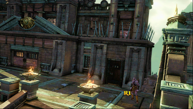 Again the story moves back to the present time - Walkthrough - Chapter 29: The Fury Citadel - God of War: Ascension - Game Guide and Walkthrough
