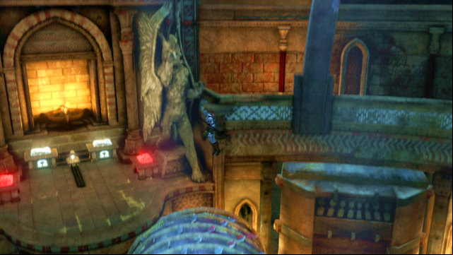 Solution: use three small blocks to reach chests, while two bigger ones will slow down the roller - Gorgon Eyes and Phoenix Feathers (chapter 5) - Artifacts, Gorgon Eyes and Phoenix Feathers - God of War: Ascension - Game Guide and Walkthrough