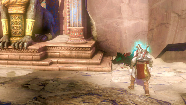 Chapter 14: Destroyed Chest 4 - Destroyed Red Chests - Artifacts, Gorgon Eyes and Phoenix Feathers - God of War: Ascension - Game Guide and Walkthrough