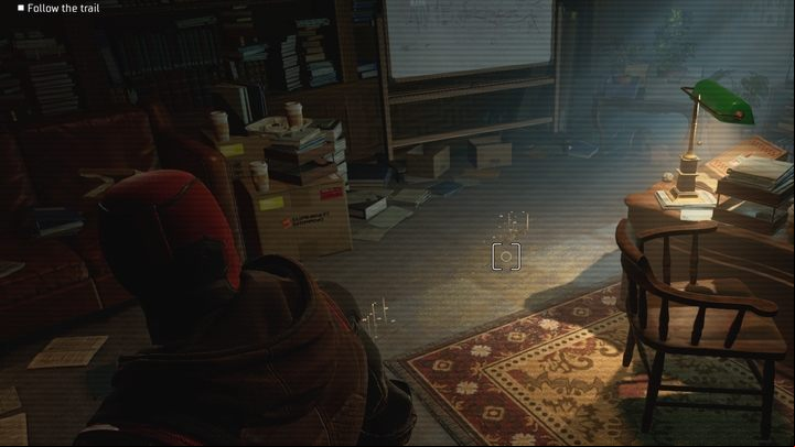Your first task is to travel to the university and find the professor's room (the second one on the left) - Gotham Knights: Kirk Langstrom - walkthrough - Chpater 1 - Gotham Knights Guide, Walkthrough