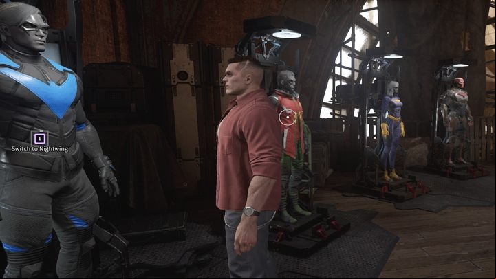 You should know all four characters have their individual equipment and skill trees, though they share their experience level and all have their own skill points to distribute - Gotham Knights: How to switch heroes? - FAQ - Gotham Knights Guide, Walkthrough
