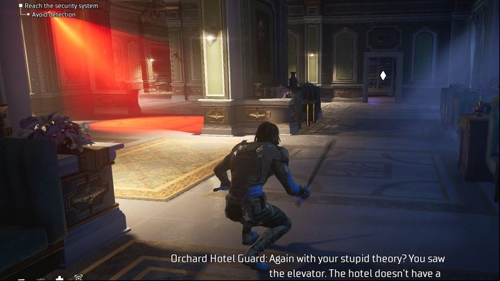 Get to the Orchard Hotel through the door on the roof - Gotham Knights: The Masquerade - walkthrough - Chapter 3 - Gotham Knights Guide, Walkthrough