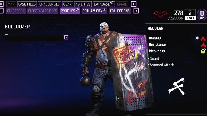 To diversify the combat in Gotham Knights, enemies have weaknesses and resistances to elements such as acid or fire - Gotham Knights: Beginners guide - Basics - Gotham Knights Guide, Walkthrough