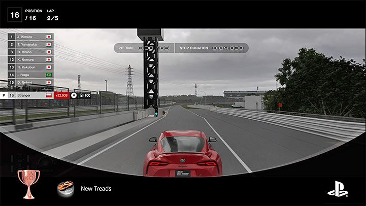 How to unlock: Took a pitstop during a race and changed your tires - Gran Turismo 7: Trophies - list, trophy guide - Appendix - Gran Turismo 7 Guide