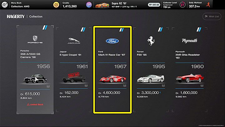 How to unlock: Acquired three legendary race cars that were once destined to win 24 hour races - Gran Turismo 7: Trophies - list, trophy guide - Appendix - Gran Turismo 7 Guide