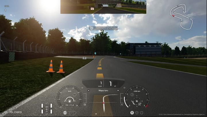 Instead of bollards, its better to the board with green stripes on the band as a stopping place. - Dont trust the bollards in Gran Turismo Sport - Races - Practical advice - Gran Turismo Sport Game Guide
