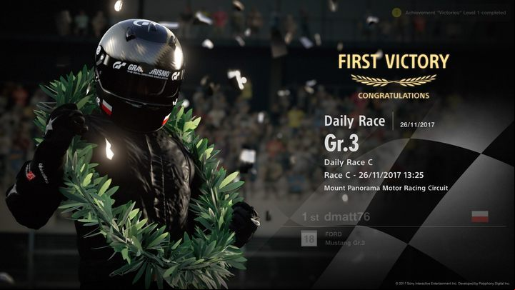 Winning your very first race in Gran Turismo Sport can be quite a challenge, but it also gives tremendous satisfaction. - Gran Turismo Sport Game Guide