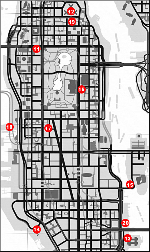 1 - Most Wanted - District: Algonquin - Side-missions - Grand Theft Auto IV - Game Guide and Walkthrough