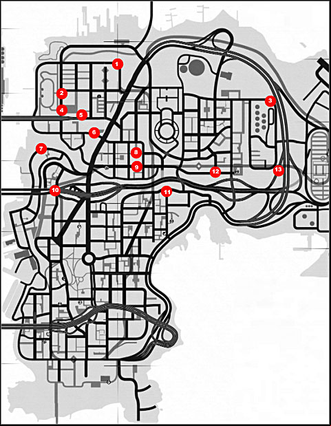 1 - Unique Stunt Jumps - Side-missions - Grand Theft Auto IV - Game Guide and Walkthrough