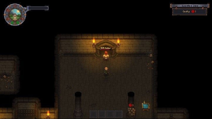 After getting 5 faith points, go to the Study table - How to get the Active key in Graveyard Keeper? - Mission Tips - Graveyard Keeper Game Guide
