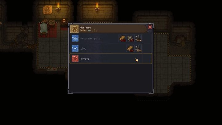 To craft an item you must approach the workbench, click on it and then choose the right blueprint - Crafting and placing workstations in Graveyard Keeper Game - Workstations and tools - Graveyard Keeper Game Guide