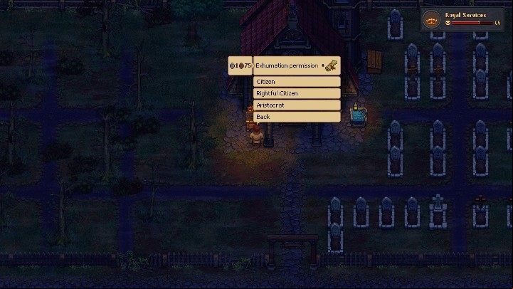 In Graveyard Keeper you can also exhume previously buried corpse - How does a keepers job look like in Graveyard Keeper? - Church and graveyard - Graveyard Keeper Game Guide