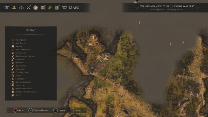Wenshaganaw - GreedFall: In Professor Serafeddins Footsteps - walkthrough - Mr De Courcillons Research - GreedFall Guide
