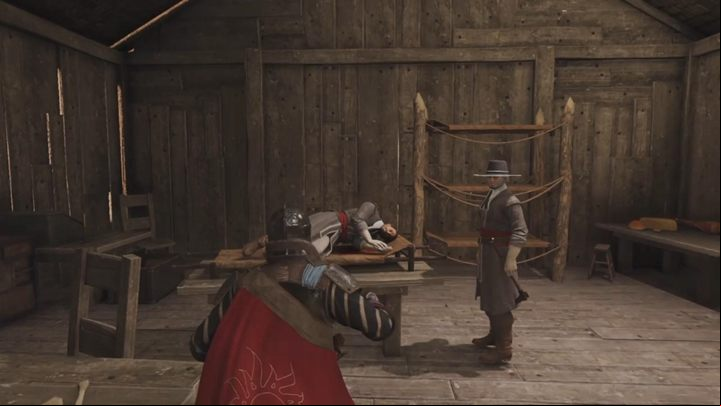 Talk to the scientists after they done research and ask them about the progress - GreedFall: Theological Conflicts - walkthrough - The Origins of Theleme - GreedFall Guide