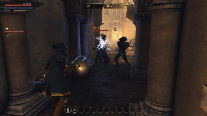 Magic will allow you to repel and freeze enemies, allowing you to safely strike with your weapon - GreedFall: Combat - Basics - GreedFall Guide