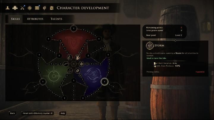 You can constantly develop magic with divine magic rings and skills - GreedFall: Combat - Basics - GreedFall Guide