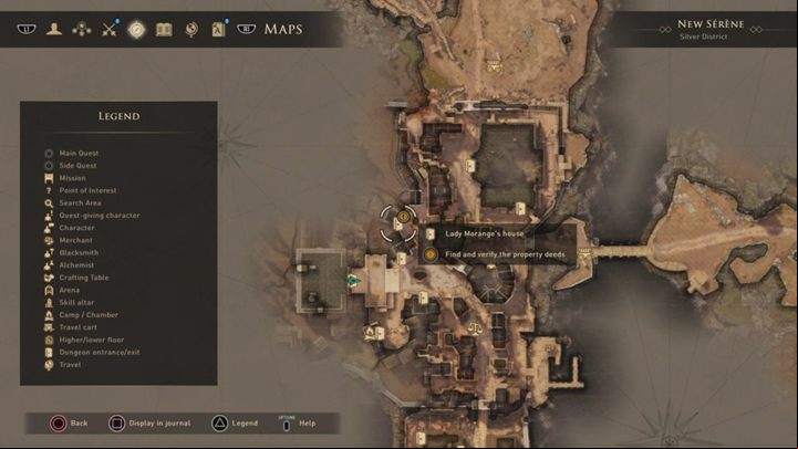 Now go to New Serene and talk with Sir de Courcillon - GreedFall: The price of blood - walkthrough - The Children of Teer Fradee - GreedFall Guide