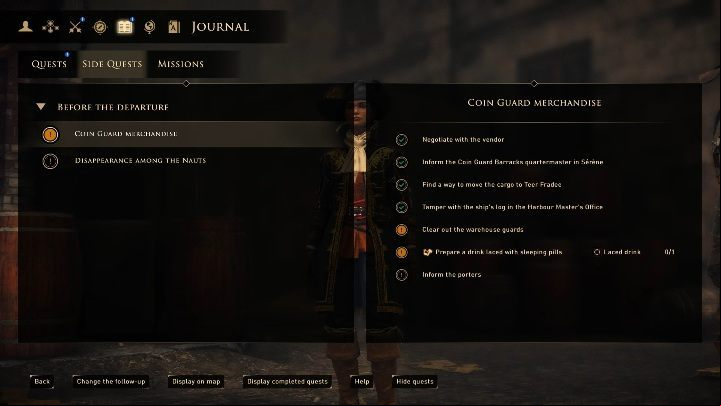 There are some locations that immediately show you all the available quests - GreedFall: Side quests - how to find? - FAQ - GreedFall Guide