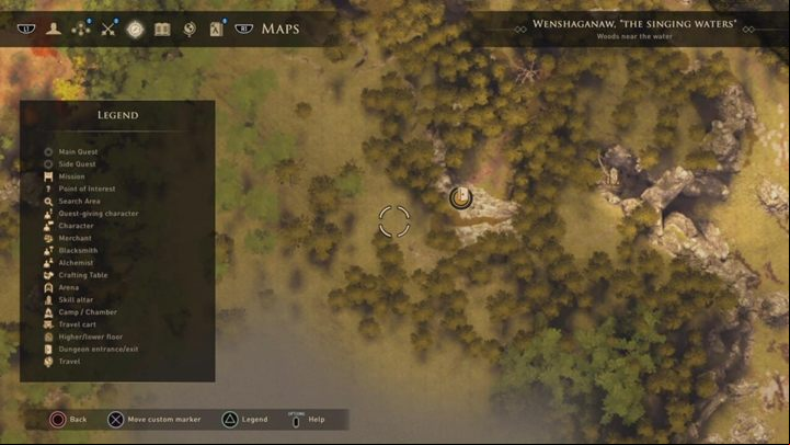 Go talk to the guide in Wenshaveye - GreedFall: Sub Rosa - walkthrough - The Nauts Secrets - GreedFall Guide