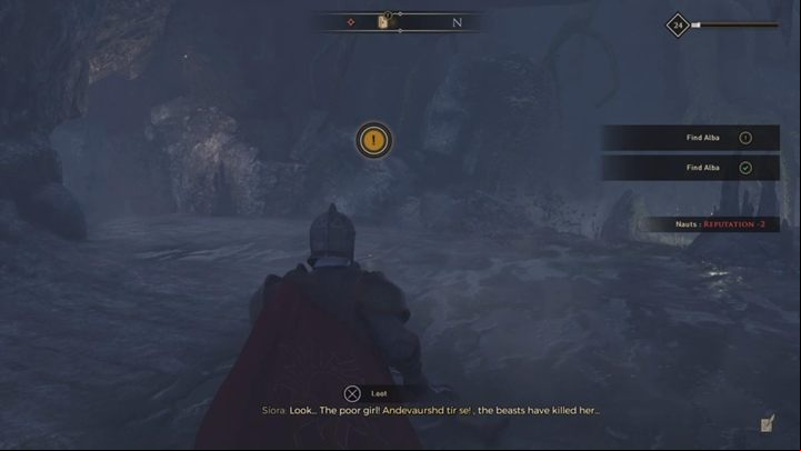 Inside, you will find a few beasts - start tracing Alba - GreedFall: Sub Rosa - walkthrough - The Nauts Secrets - GreedFall Guide