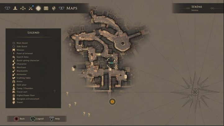 Go to the embassy in Serene and talk to Cardinal Antonius about your expedition - GreedFall: Coin Guard Merchandise, Heretic Hunt - walkthrough - Before the Departure - GreedFall Guide