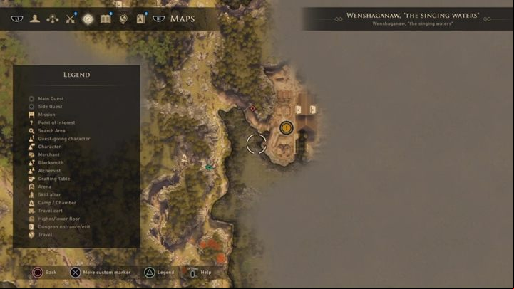 Follow Kurt to the place called Wenshaganaw - GreedFall: Amongst the Ghosts - Kurts quest walkthrough - Kurt - GreedFall Guide