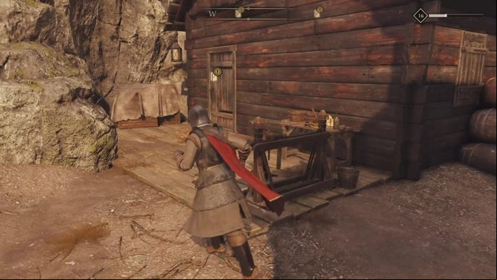 Go into the outpost officers quarters and pick up the letter - GreedFall: Find Queen Bladnid - Siora quest walkthrough - Siora - GreedFall Guide