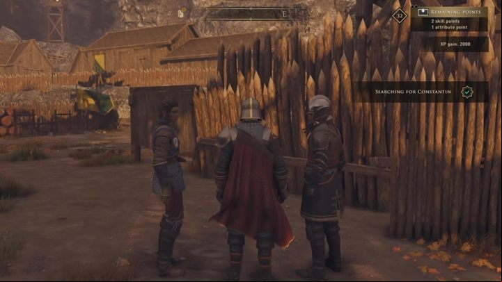 Give the medicine to the woman and wait 24 hours (as always, go to the campfire to speed up the time) - GreedFall: Searching for Constantin - walkthrough - Constantins Fate - GreedFall Guide