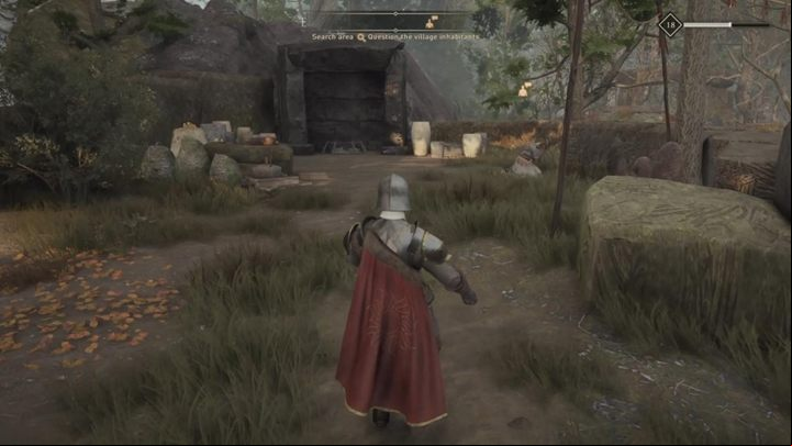 Start questioning the village leader and residents - GreedFall: Demonical Cult - walkthrough - A Cure for Malichor - GreedFall Guide