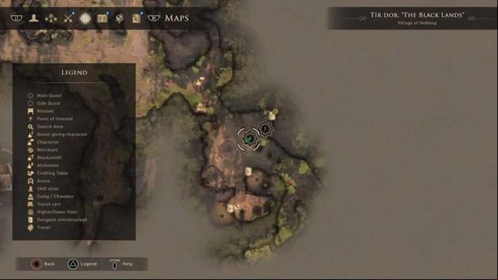 One of the residents was very nervous during the interrogation - go to the woman standing nearby first and ask her for help - GreedFall: Demonical Cult - walkthrough - A Cure for Malichor - GreedFall Guide