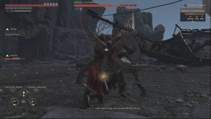 Start searching the wreckage - approach all the interactive objects - GreedFall: Forever a Naut - Vasco quest walkthrough - Vasco - GreedFall Guide