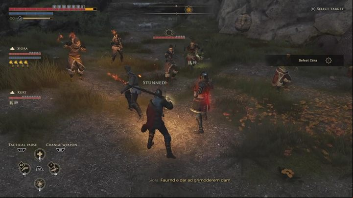 Run through the caves and look for traces of Vinbarr - GreedFall: Vinbarrs Sanctuary - walkthrough - A Cure for Malichor - GreedFall Guide