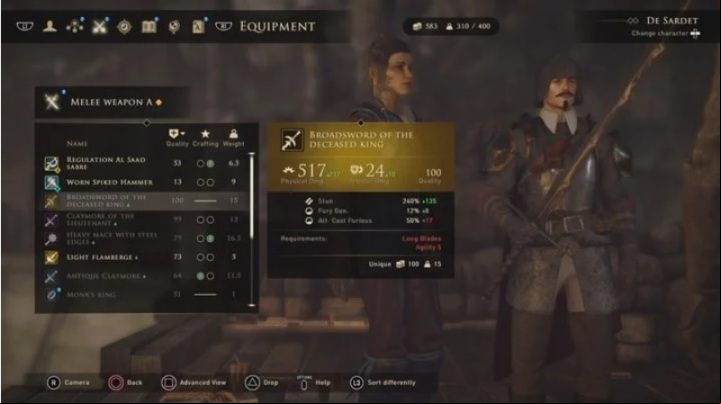 In the final phase of the battle in the arena, you will have to fight against the boss - Nadaig Meneimen - GreedFall: Arena - Basics - GreedFall Guide