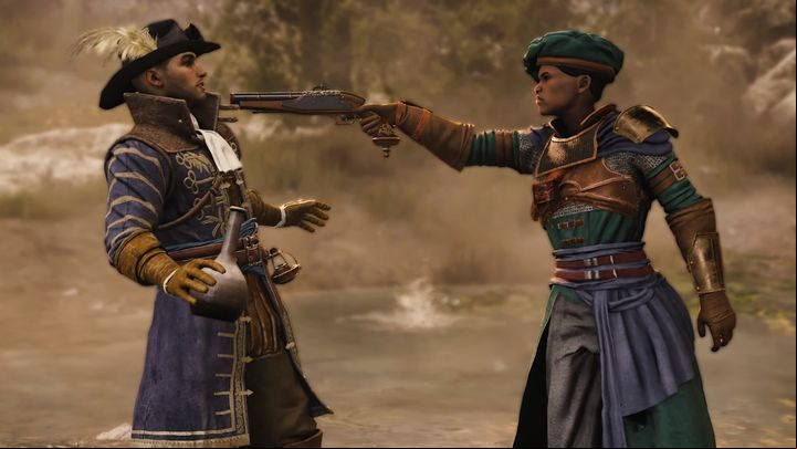 Afra is a representative of The Bridge Alliance - GreedFall: Companions - Basics - GreedFall Guide