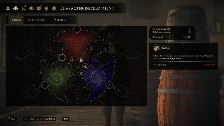 This skill tree can be unlocked after getting - Devastating Kick and Rifle - GreedFall: Skill tree - Basics - GreedFall Guide