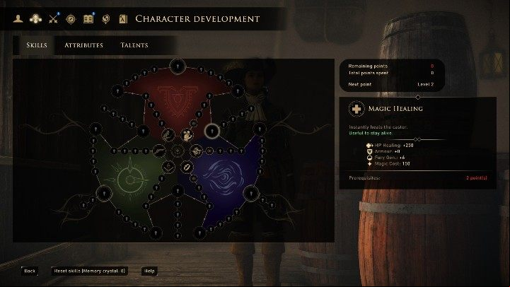 This skill tree can be unlocked after getting - Armour Breaker and Crystallization - GreedFall: Skill tree - Basics - GreedFall Guide