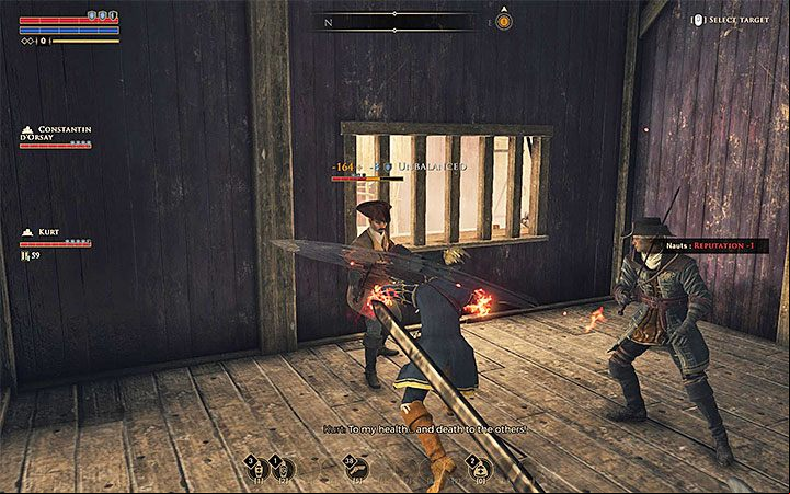 You can also lose reputation points if you get caught in a restricted area belonging to a specific faction - GreedFall: Reputation Guide - Basics - GreedFall Guide