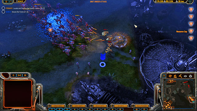 Return to your base - Mission 2 - Ruks Bend - The Beta campaign - Grey Goo - Game Guide and Walkthrough