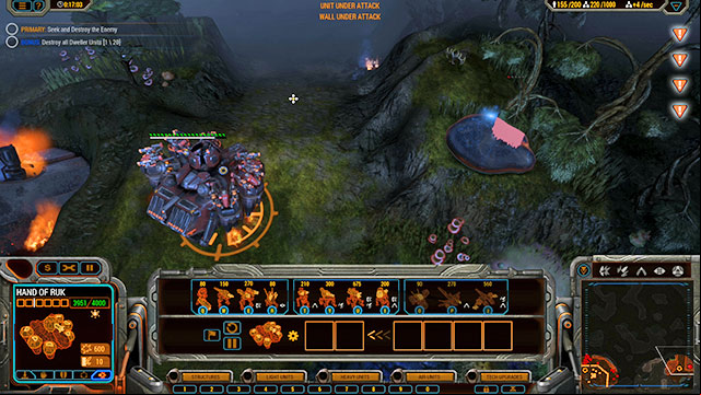 The rest of the mission is about exploring the map and destroying more Mother Goos - Mission 5 - Crash Site - The Beta campaign - Grey Goo - Game Guide and Walkthrough