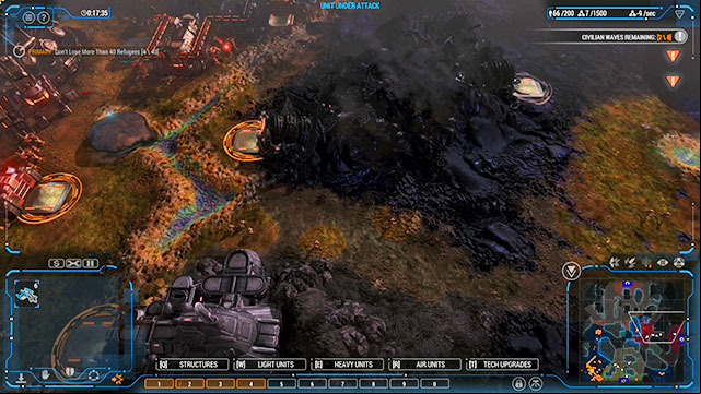 There are three ways to protect them - Mission 9 - Magos - Human campaign - Grey Goo - Game Guide and Walkthrough