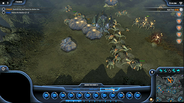 This starts a countdown - Mission 12 - The Shallows - Goo campaign - Grey Goo - Game Guide and Walkthrough