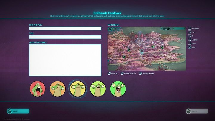 As you can see, the developers also have a sense of humor :D - interface in Griftlands - Gameplay - Griftlands Guide