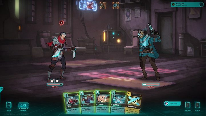 Griftlands is a card game and has a very simple controls - interface in Griftlands - Gameplay - Griftlands Guide