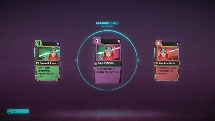 Because of this card it is good to decide which style you want to play from the very beginning - Folding a deck of cards in Griftlands - Gameplay - Griftlands Guide