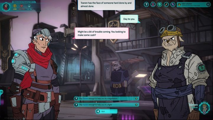 For example, Toeren wants 45 gold for his help in negotiations and 67 gold for his in the fight. - 10 Key Starting Tips to Griftlands - Gameplay - Griftlands Guide